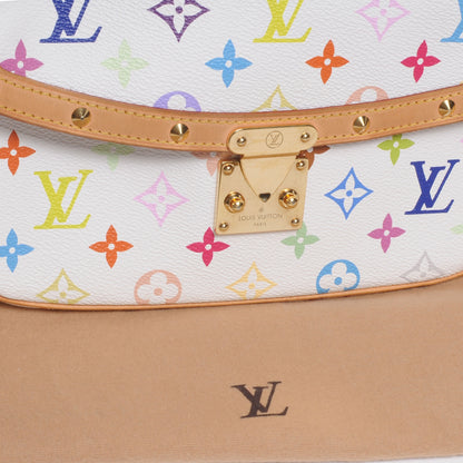 Louis Vuitton Monogram Multicolor Sologne White 5 of 8
