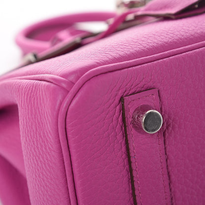 Hermes Togo Birkin 25 Magnolia 12 of 32