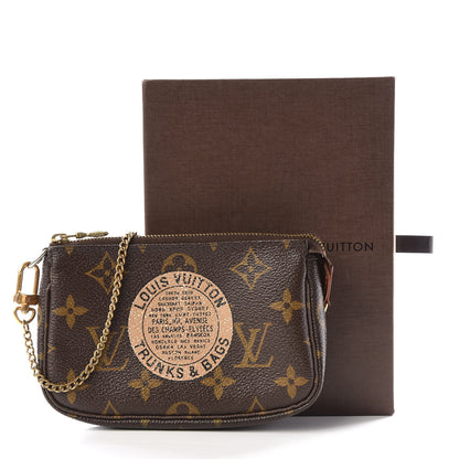 Louis Vuitton Monogram Complice Trunks and Bags Mini Pochette Accessories Beige 10 of 10