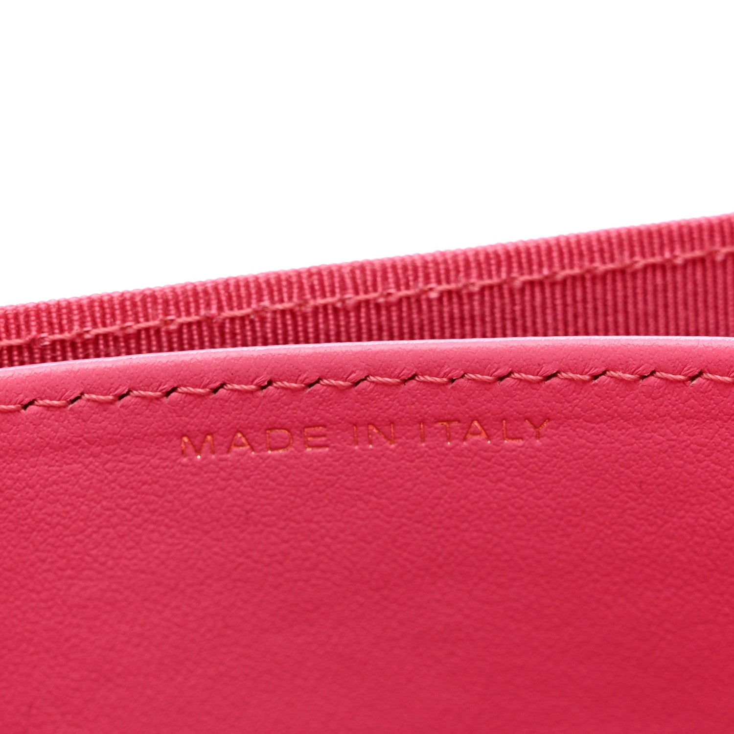 Chanel Caviar Quilted Flap Card Holder Wallet Pink 7 of 9