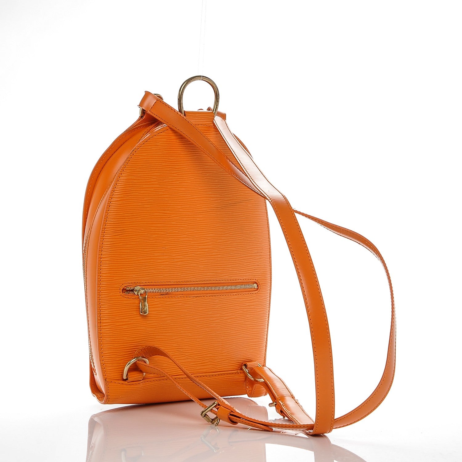 Louis Vuitton Epi Mabillon Backpack Mandarin 3 of 7