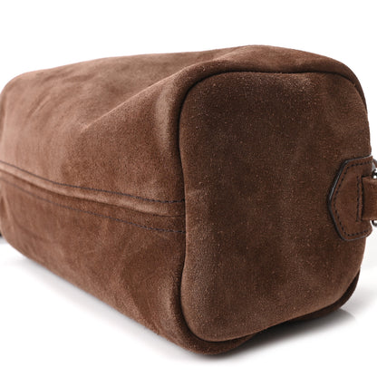 Prada Scamosciato Top Handle Shoulder Bag Cacao 9 of 9