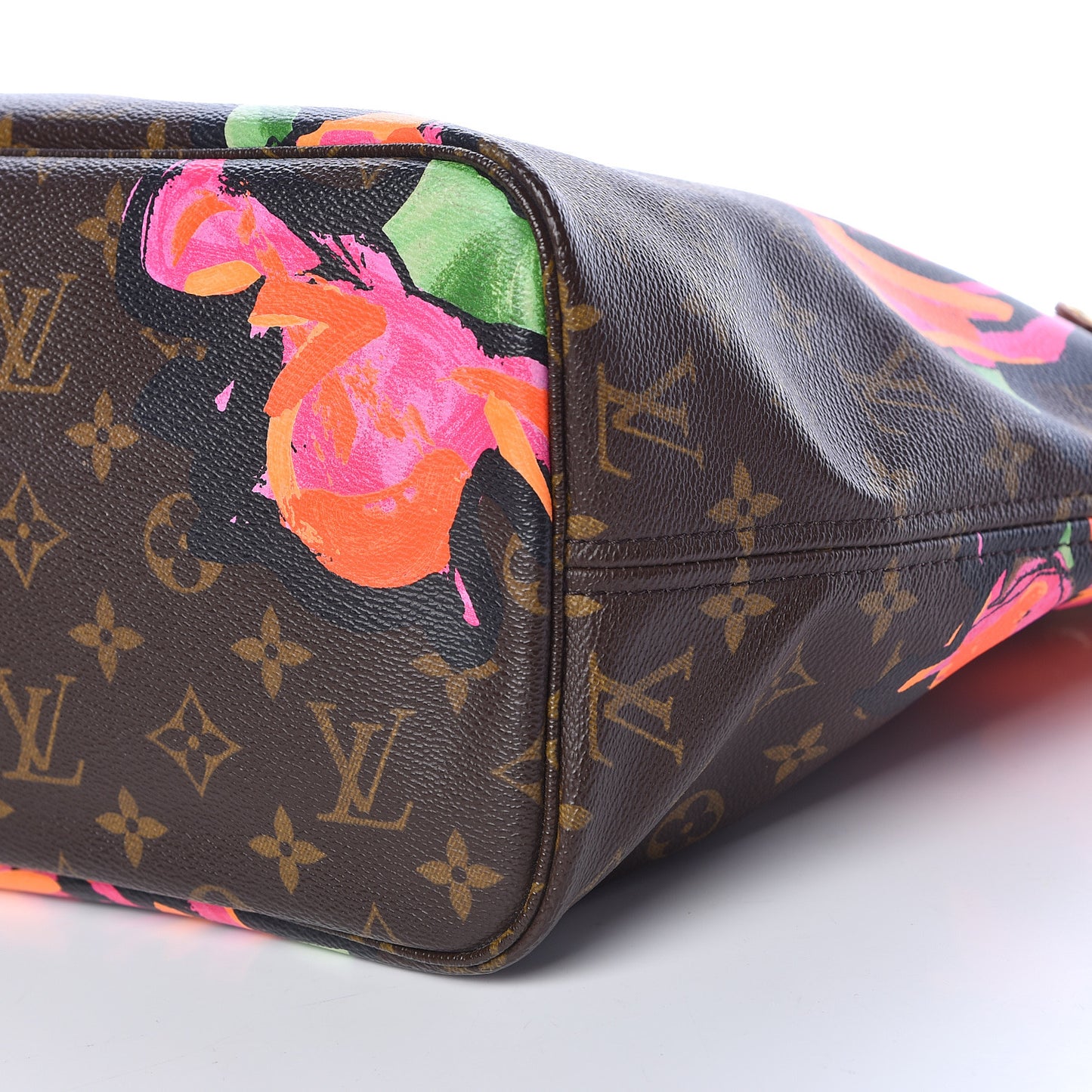 Monogram Roses Neverfull MM