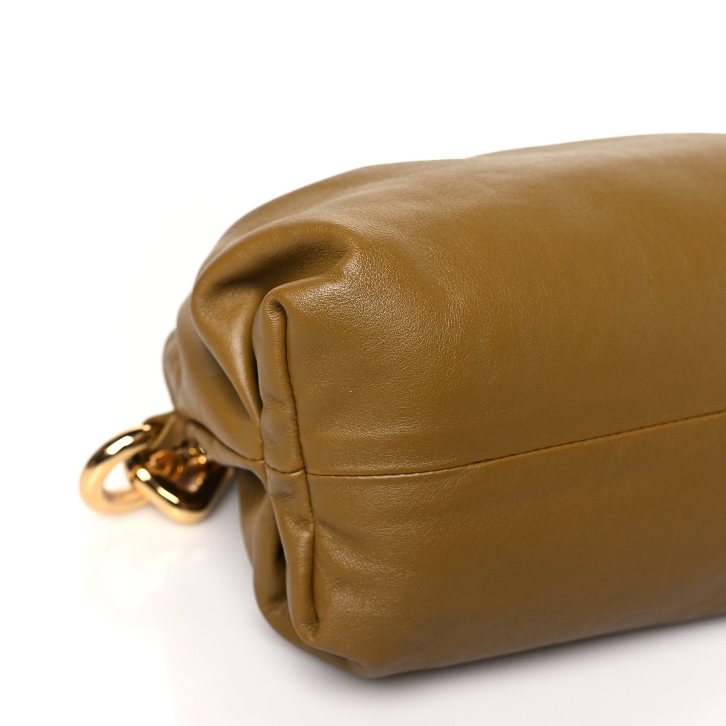 Calfskin The Pouch Chain Moutarde