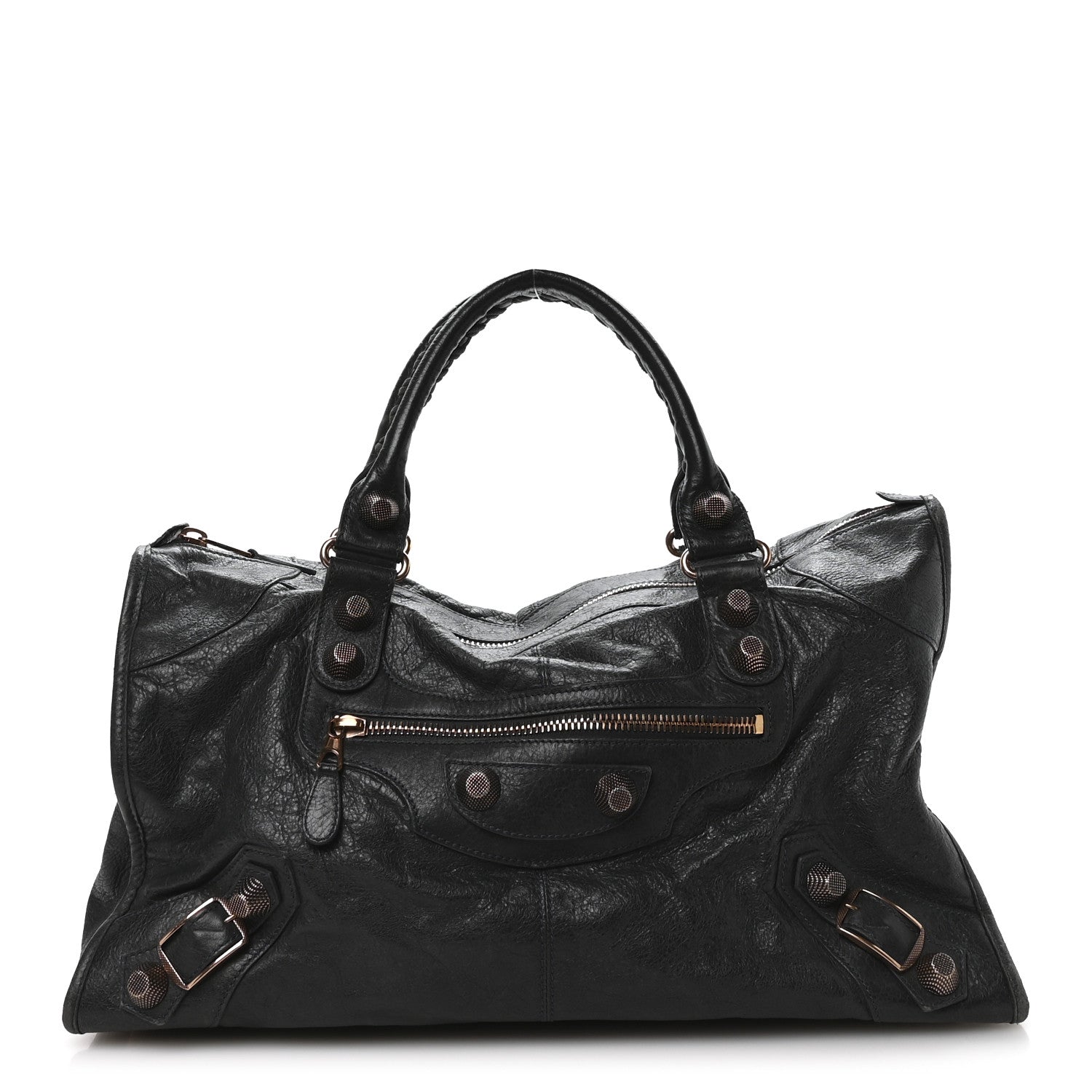 Balenciaga Agneau Giant 21 Rose Gold Hardware Work Anthracite 1 of 11