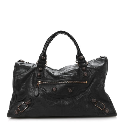 Balenciaga Agneau Giant 21 Rose Gold Hardware Work Anthracite 1 of 11
