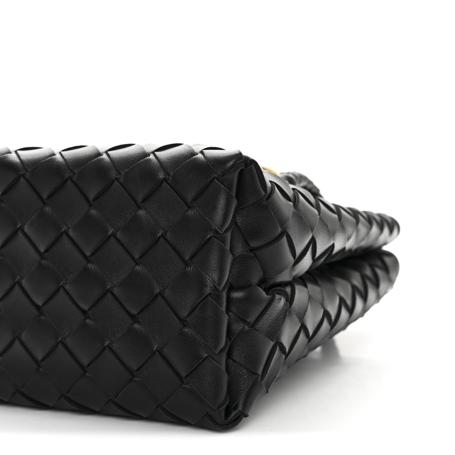 Bottega Veneta Nappa Intrecciato Small Andiamo Shoulder Bag Black 10 of 10