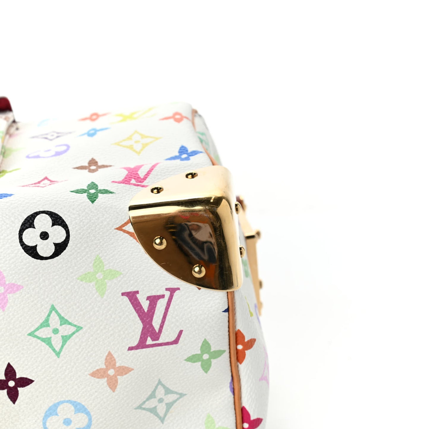 Monogram Multicolor Speedy 30 White