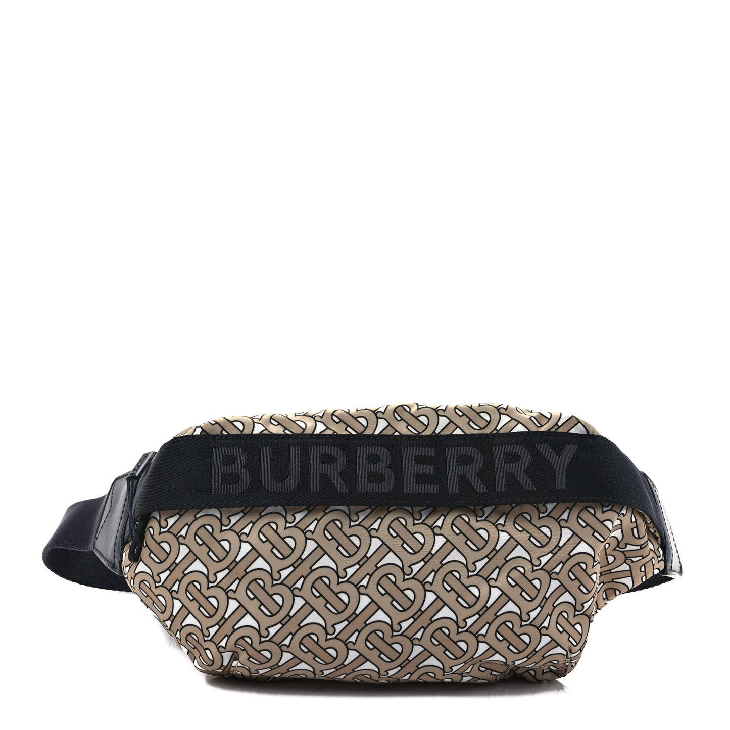 Nylon Monogram Sonny Bum Bag Beige