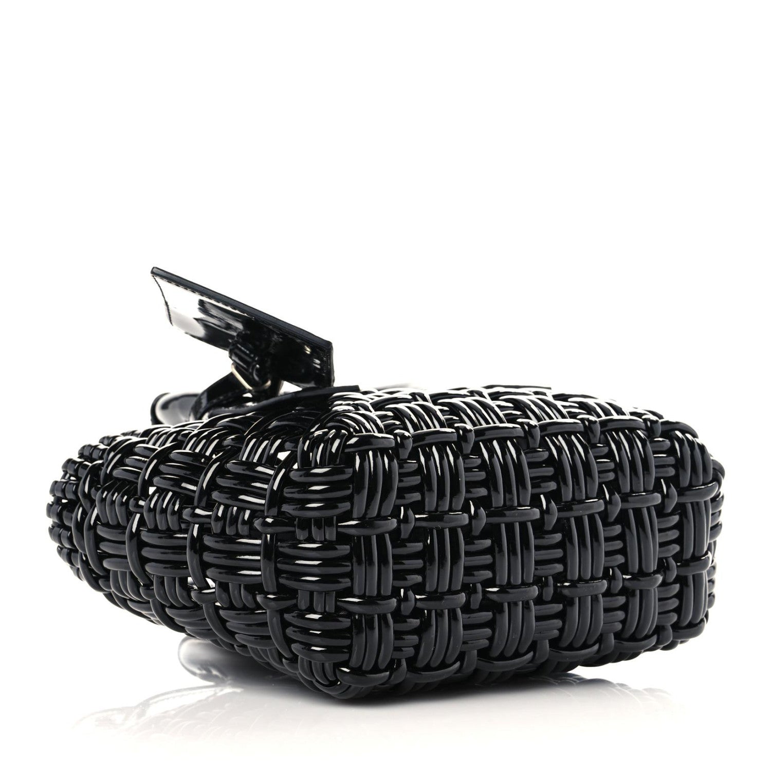 Balenciaga Faux Calfskin XXS Bistro Basket Black 4 of 8
