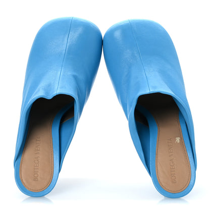 Bottega Veneta Stretch Nappa The Bold Mules 36.5 Sky Blue 2 of 12