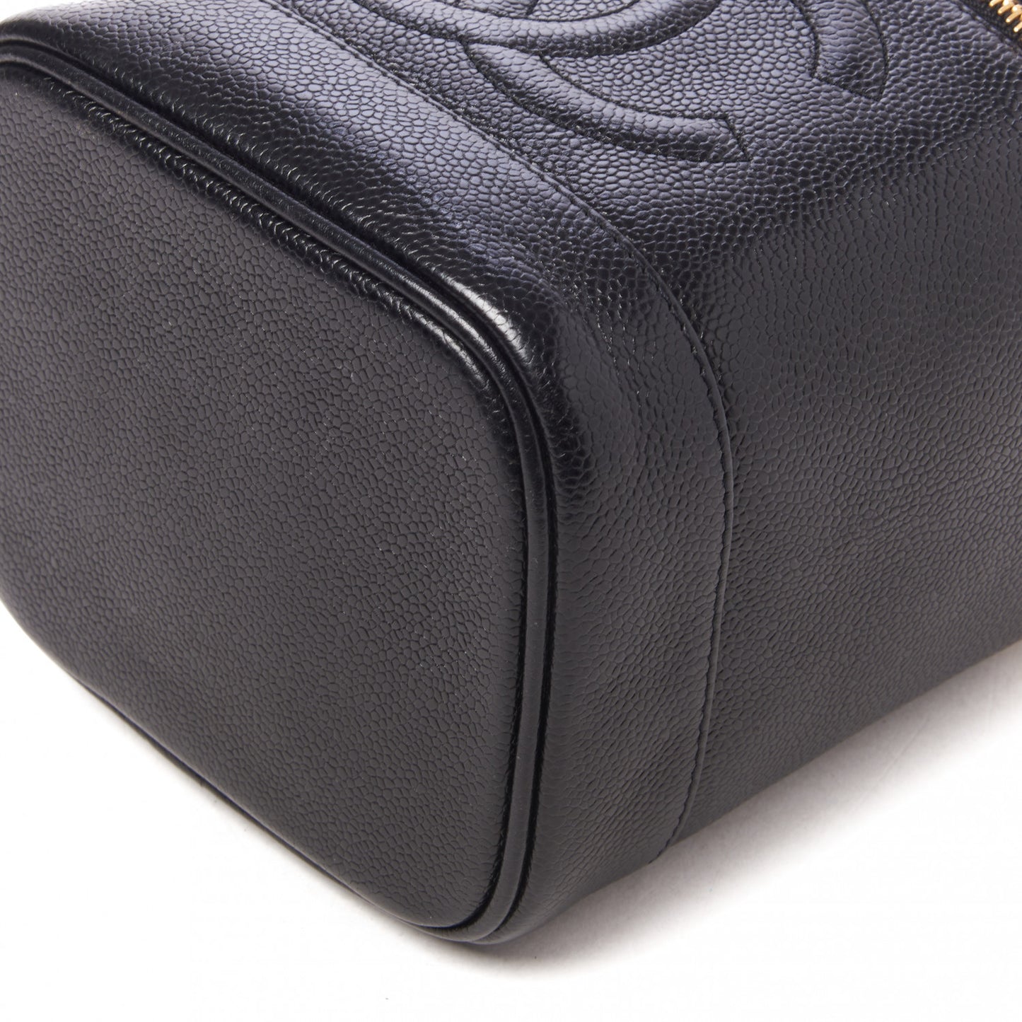 Caviar Vanity Cosmetic Case Black