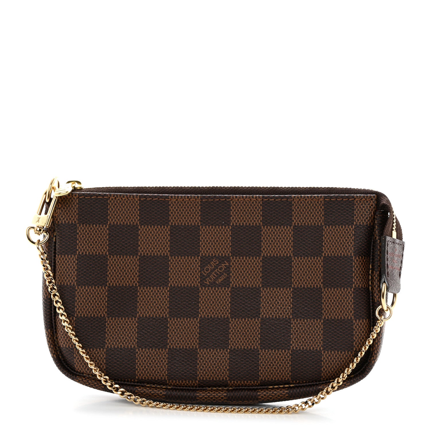 Louis Vuitton Damier Ebene Mini Pochette Accessories 1 of 7