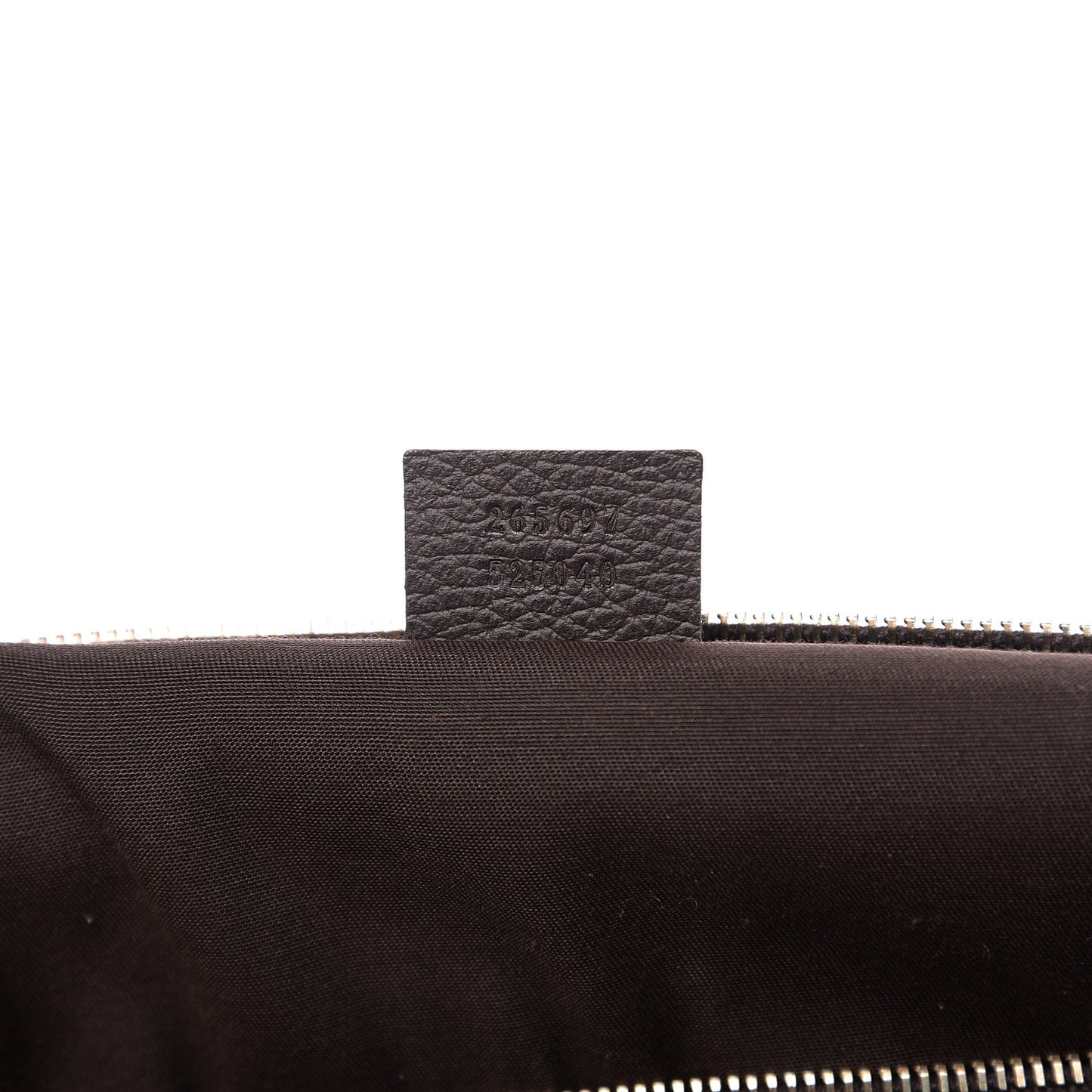 Crystal Monogram Medium Joy Boston Dark Brown