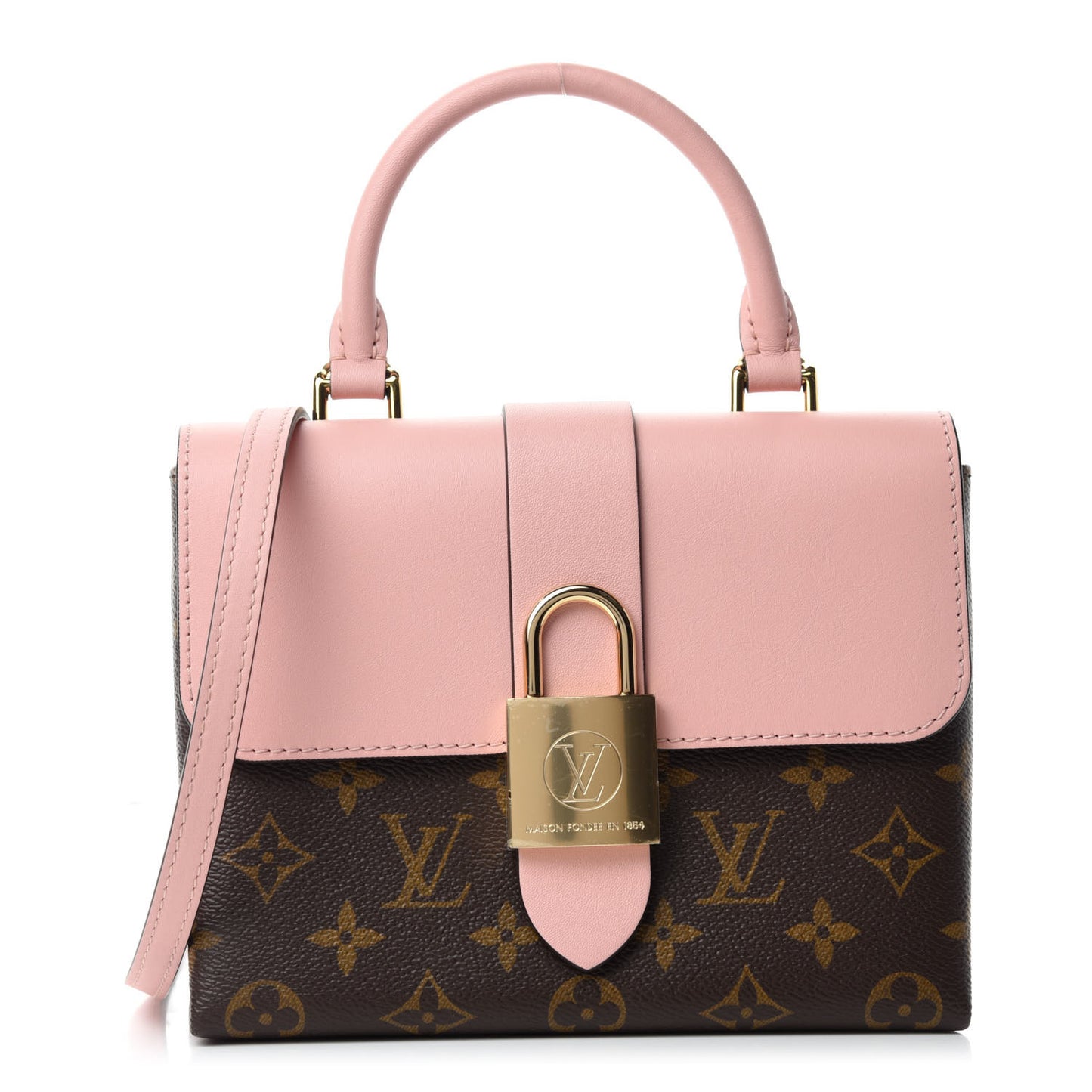 Monogram Locky BB Rose Poudre