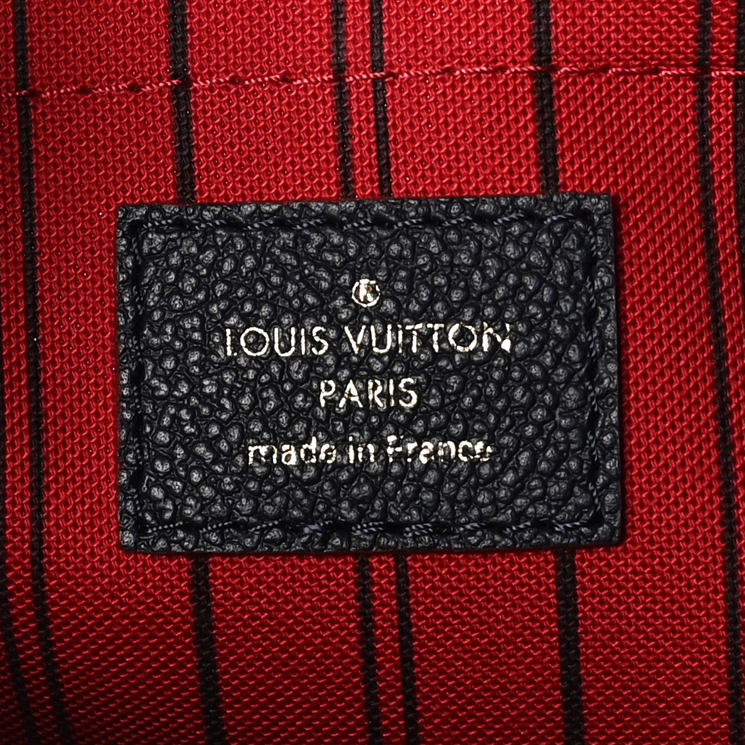 Louis Vuitton Empreinte Montaigne BB Marine Rouge 6 of 11