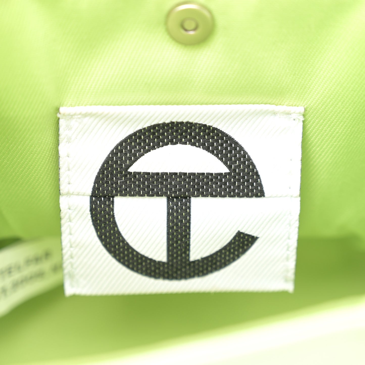 Vegan Leather Small Shopping Bag Double Mint
