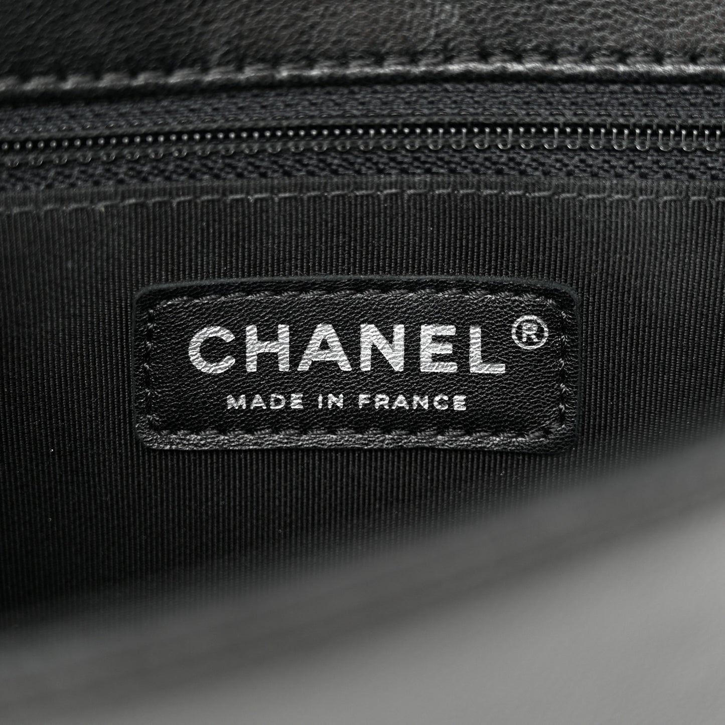 Sheepskin Quilted Vintage Mademoiselle Flap Black