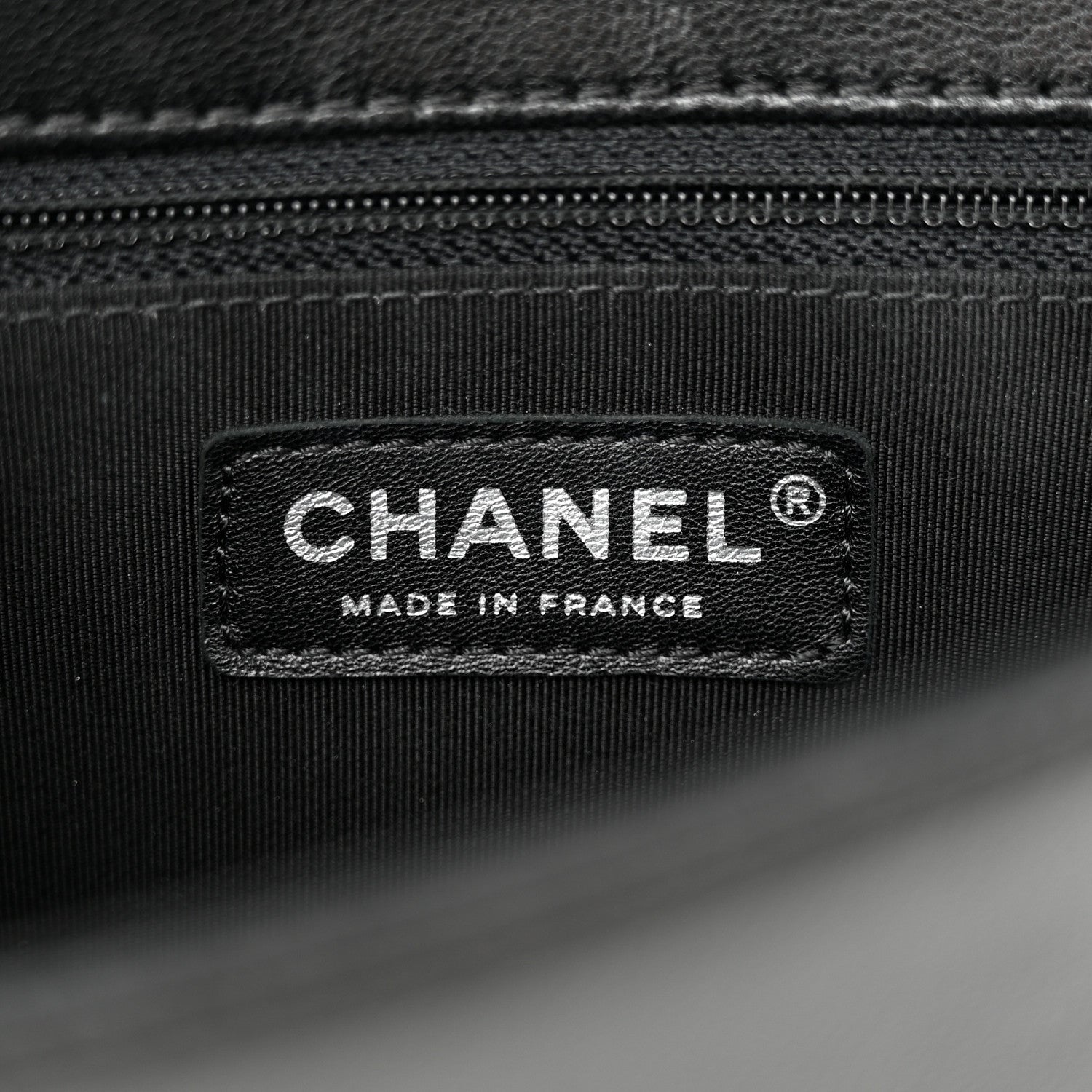 Chanel Sheepskin Quilted Vintage Mademoiselle Flap Black 6 of 12