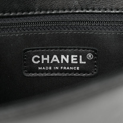 Chanel Sheepskin Quilted Vintage Mademoiselle Flap Black 6 of 12