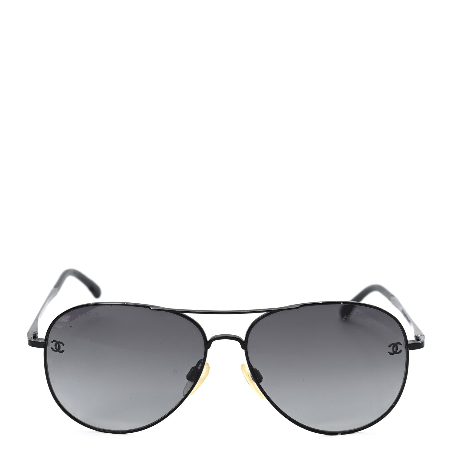 Chanel Aviator CC Sunglasses 4189-T-Q Matte Brown Dark Grey 2 of 7
