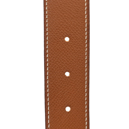 Hermes Swift Epsom 30mm H Belt 68 80/32 Gold Brique 3 of 6