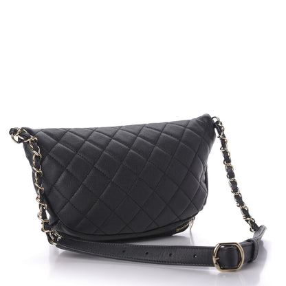 Chanel Caviar Quilted Business Affinity Waist Belt Bag Black 3 of 9