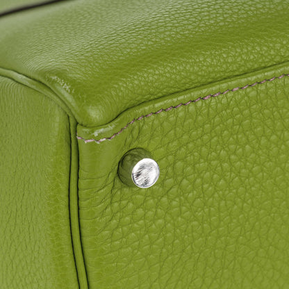 Hermes Taurillon Clemence Kelly Retourne 28 Vert Anis 17 of 27