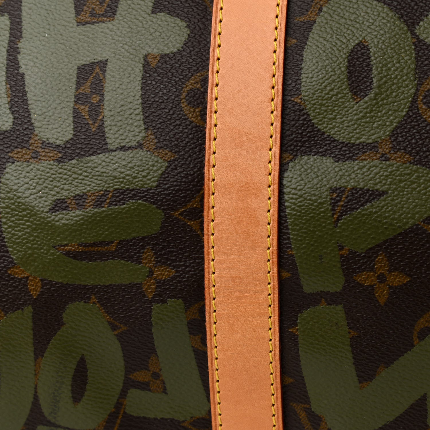 Louis Vuitton Graffiti Keepall 50 Kaki 11 of 11