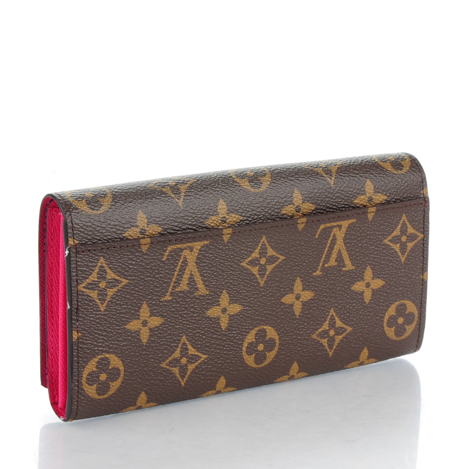 Louis Vuitton Monogram 2015 Christmas Animation Sarah Wallet Hibiscus 3 of 7