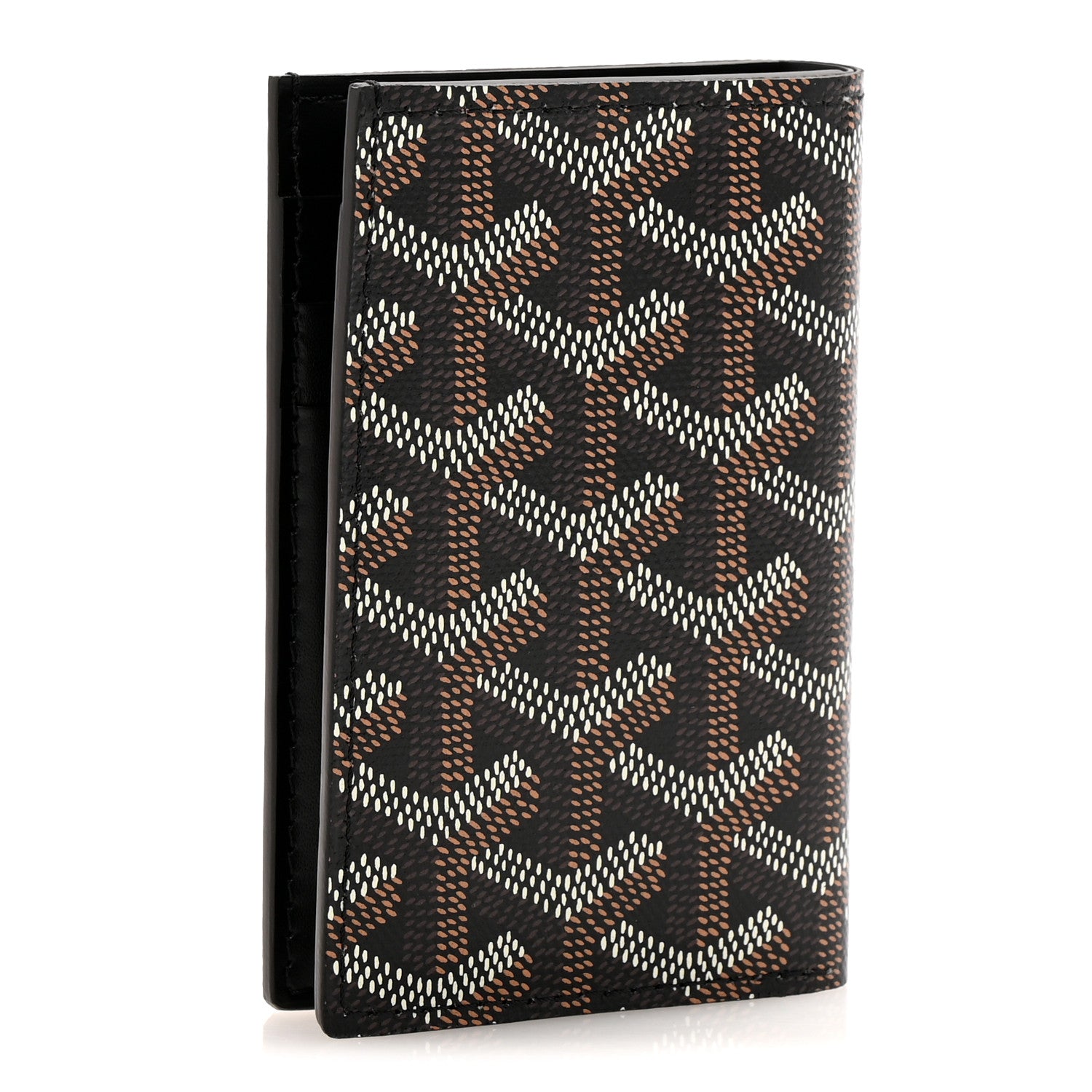 Goyard Goyardine Saint Pierre Card Holder Black 3 of 8