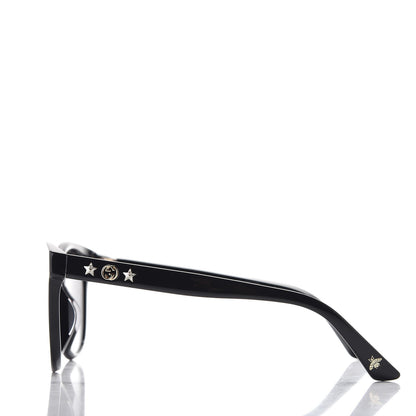 Gucci Round Frame Star Sunglasses GG0232SK Black 4 of 8