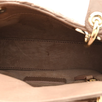 Christian Dior Lambskin Gathered Mini Lady Dior Fard 5 of 10