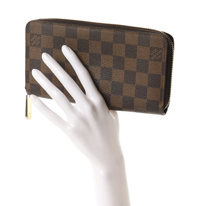 Louis Vuitton Damier Ebene Zippy Wallet 2 of 7