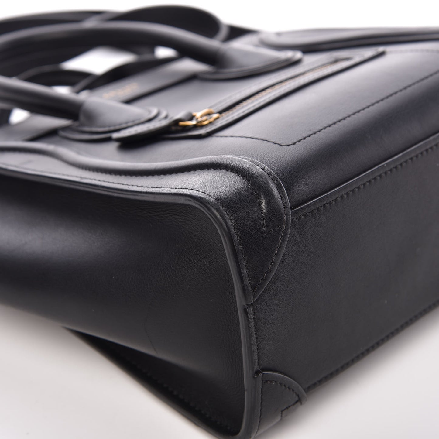 Smooth Calfskin Nano Luggage Black