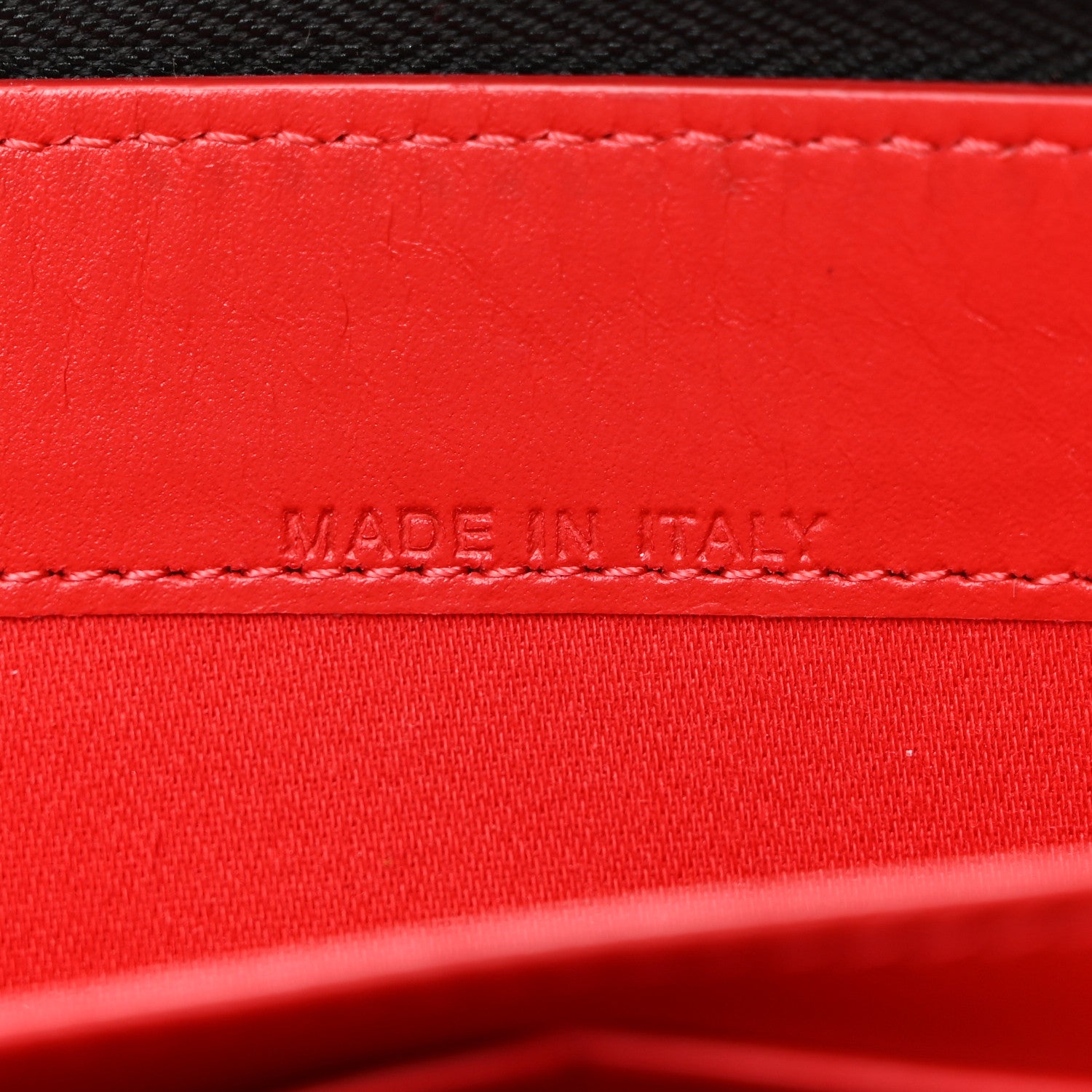 Christian Louboutin Calfskin Panettone Spiked Zip Around Wallet Dune 7 of 9