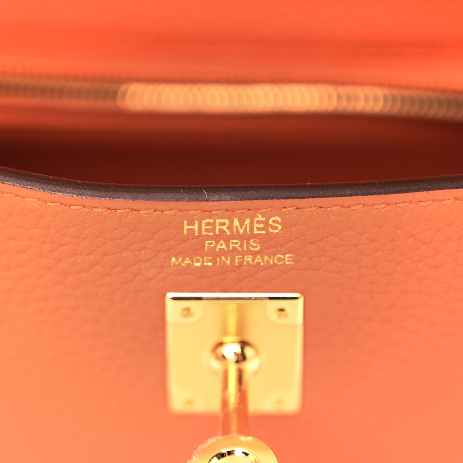 Hermes Togo Kelly Retourne 25 Feu 6 of 10
