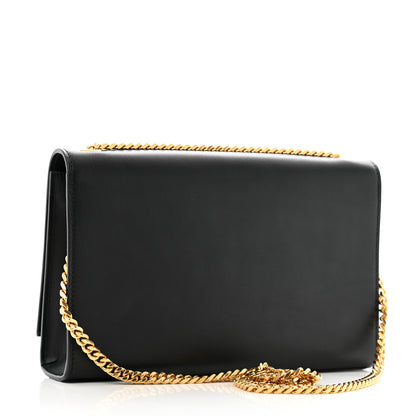 Saint Laurent Grain De Poudre Medium Classic Monogram Kate Tassel Satchel Black 3 of 11