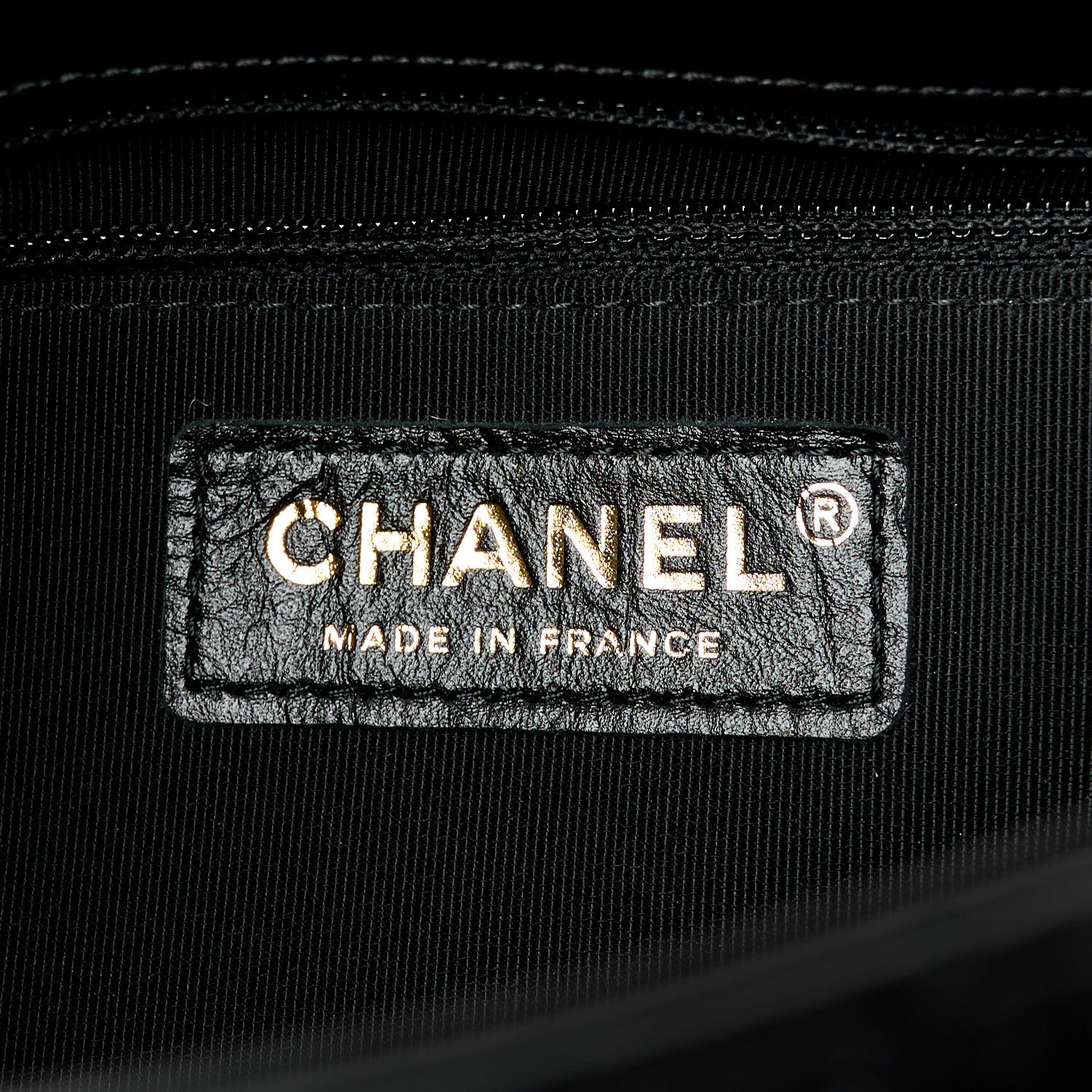 Chanel Crumpled Calfskin Medium Chain All Over Flap Black 6 of 11