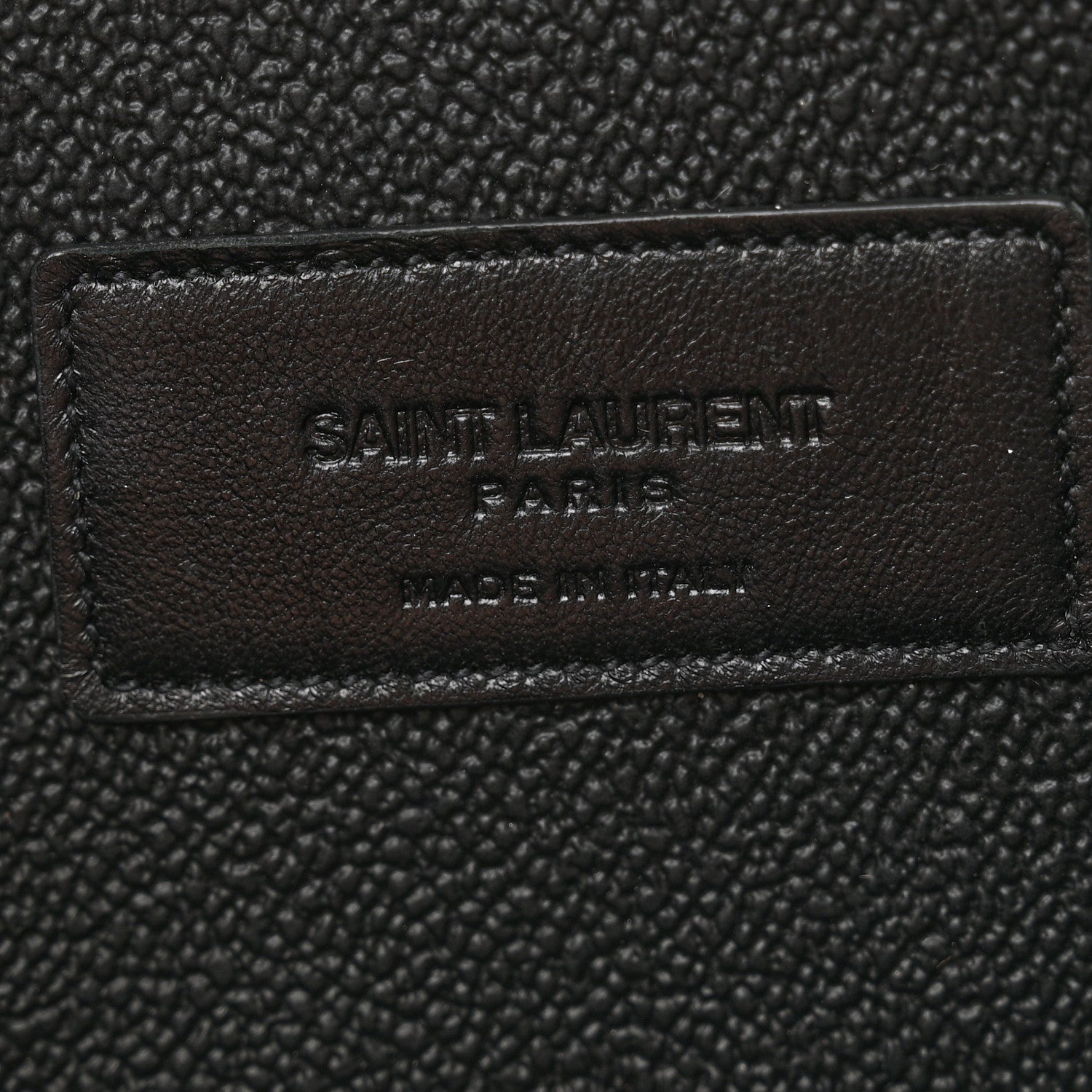 Saint Laurent Calfskin Cosmetic Case New Red 6 of 9