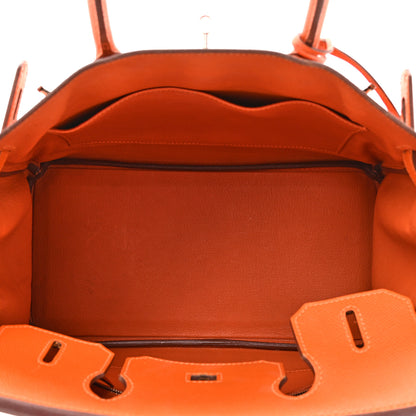 Hermes Epsom Birkin 30 Orange 5 of 19
