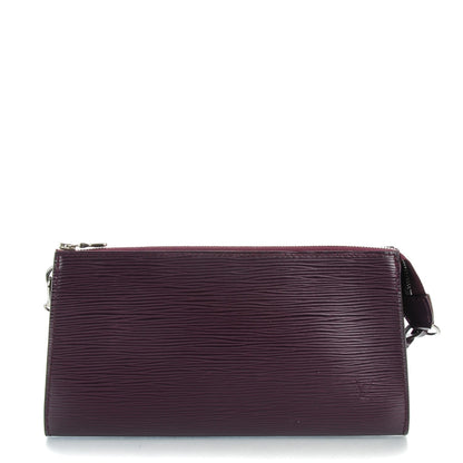 Louis Vuitton Epi Pochette Accessories 24 Cassis 1 of 9