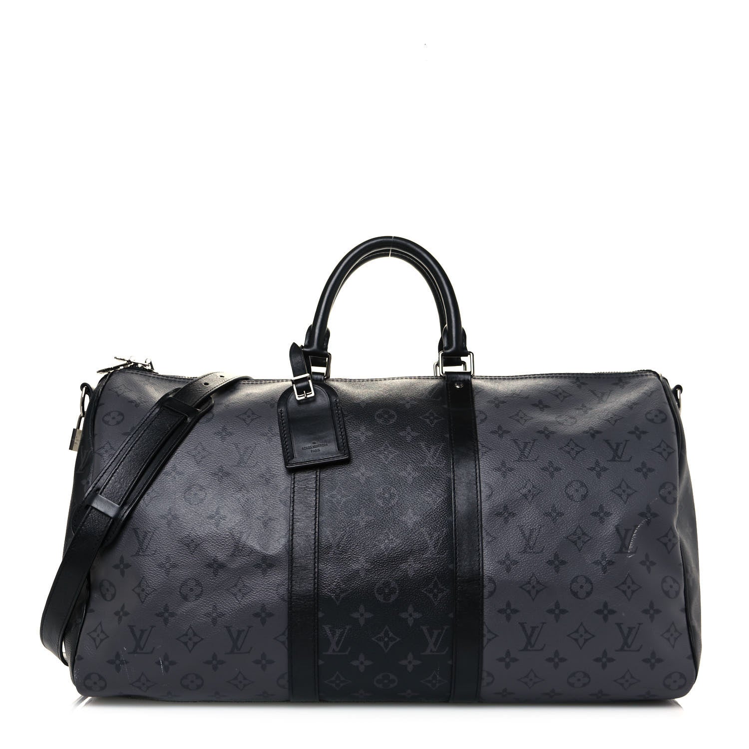 Louis Vuitton Reverse Monogram Eclipse Keepall Bandouliere 50 1 of 19