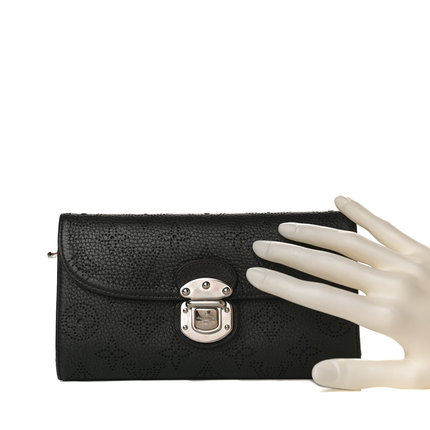 Louis Vuitton Mahina Amelia Wallet Black 2 of 12