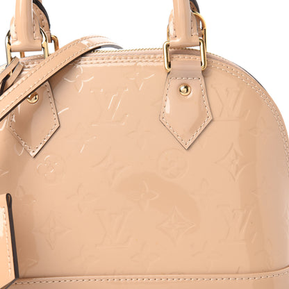 Louis Vuitton Vernis Alma BB Dune 9 of 10
