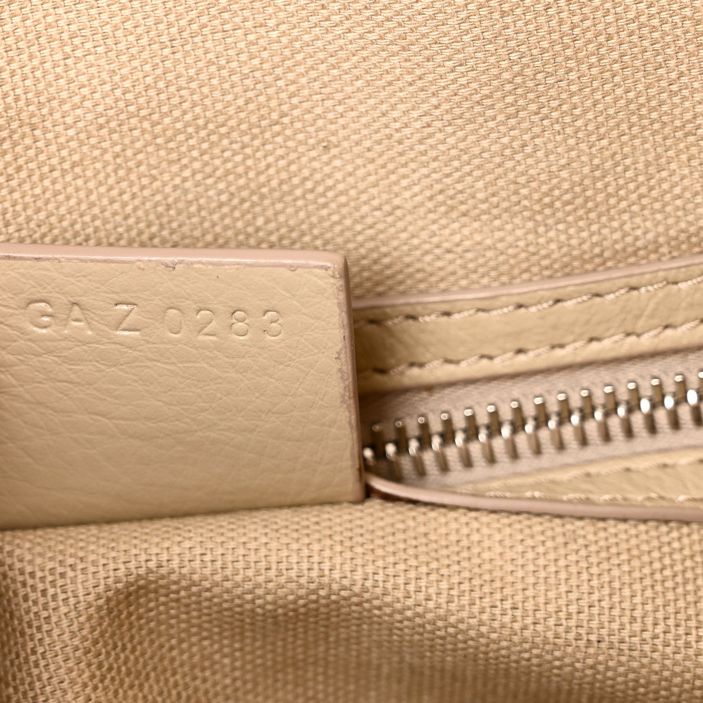 Calfskin Medium Voyou Bag Natural Beige