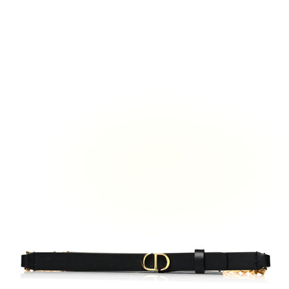 Christian Dior Calfskin Chain Belt 70 Black 1 of 4