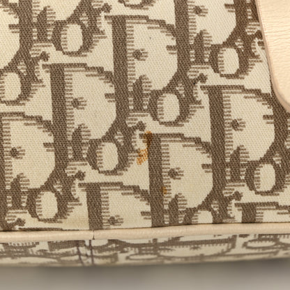 Christian Dior Monogram Vintage Flowers Small Bowler Beige 12 of 14