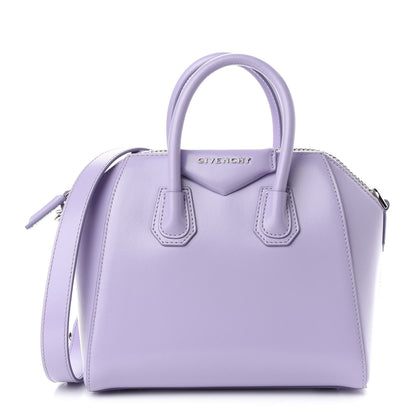 Givenchy Shiny Lord Calfskin Mini Antigona Lilac 1 of 10