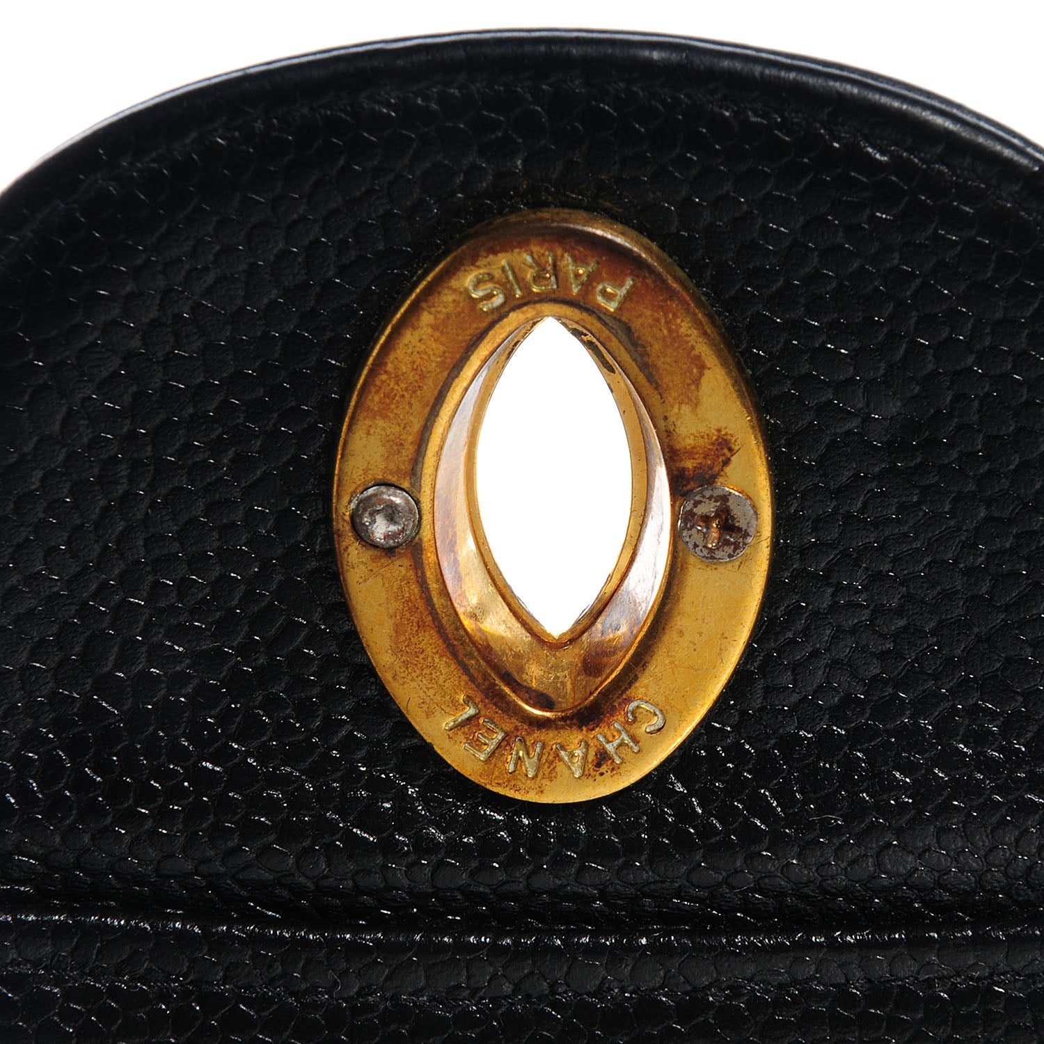 Chanel Caviar Vertical Quilt Jumbo Flap Black 5 of 8